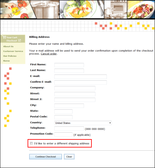 Billing Page